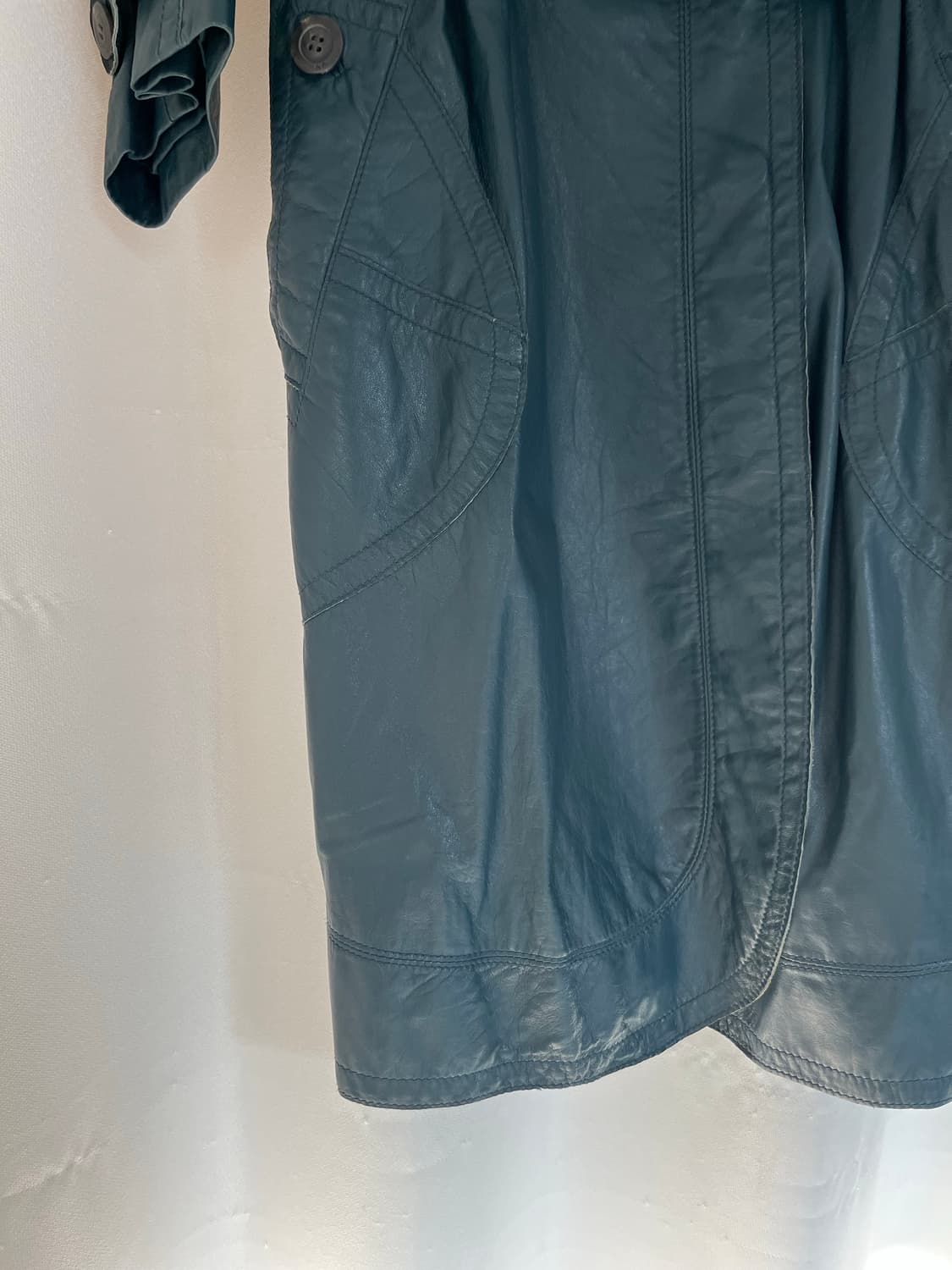 MICHAA 양가죽 트렌치 코트 상품이미지3