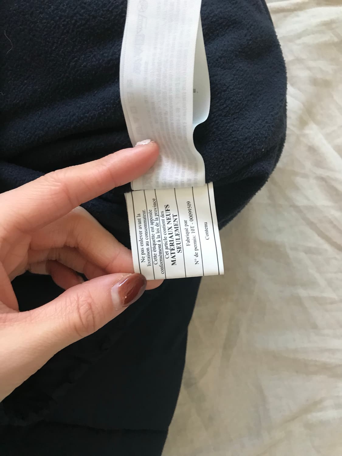 아베크롬비 패치 로고 네이비 후드 패딩 상품이미지10