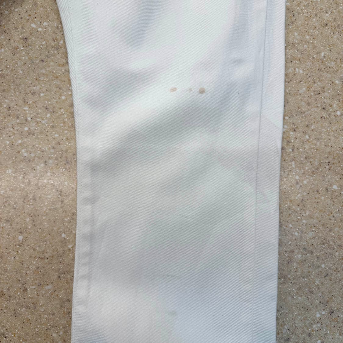 폴스미스 팬츠 5포켓 구조 메탈 리벳 디테일 스트레이트 핏 화이트 상품이미지9