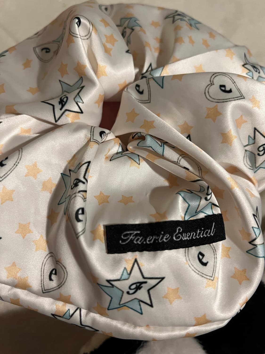 샵페어리 곱창 머리끈 popping heart&star scrunchie 상품이미지2