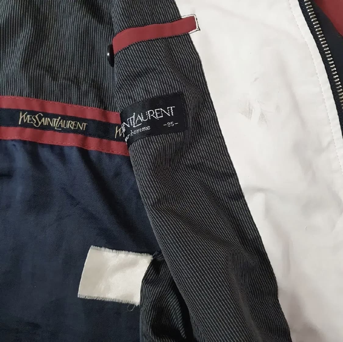 YSL 입생로랑 블루종 자켓 M 95 상품이미지10