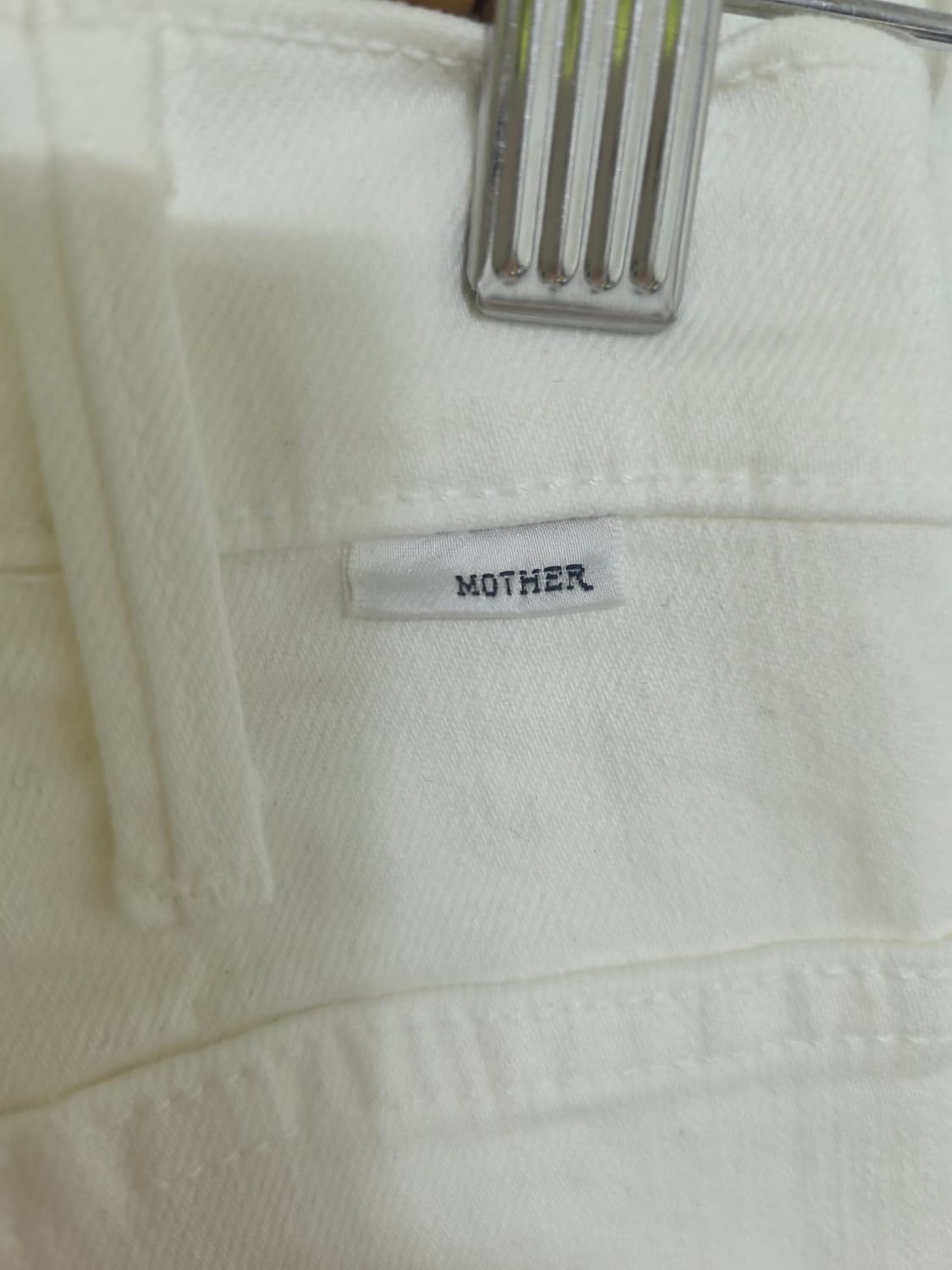 MOTHER 마더 데님 화이트 FAIREST OF THEM ALL 25 상품이미지2