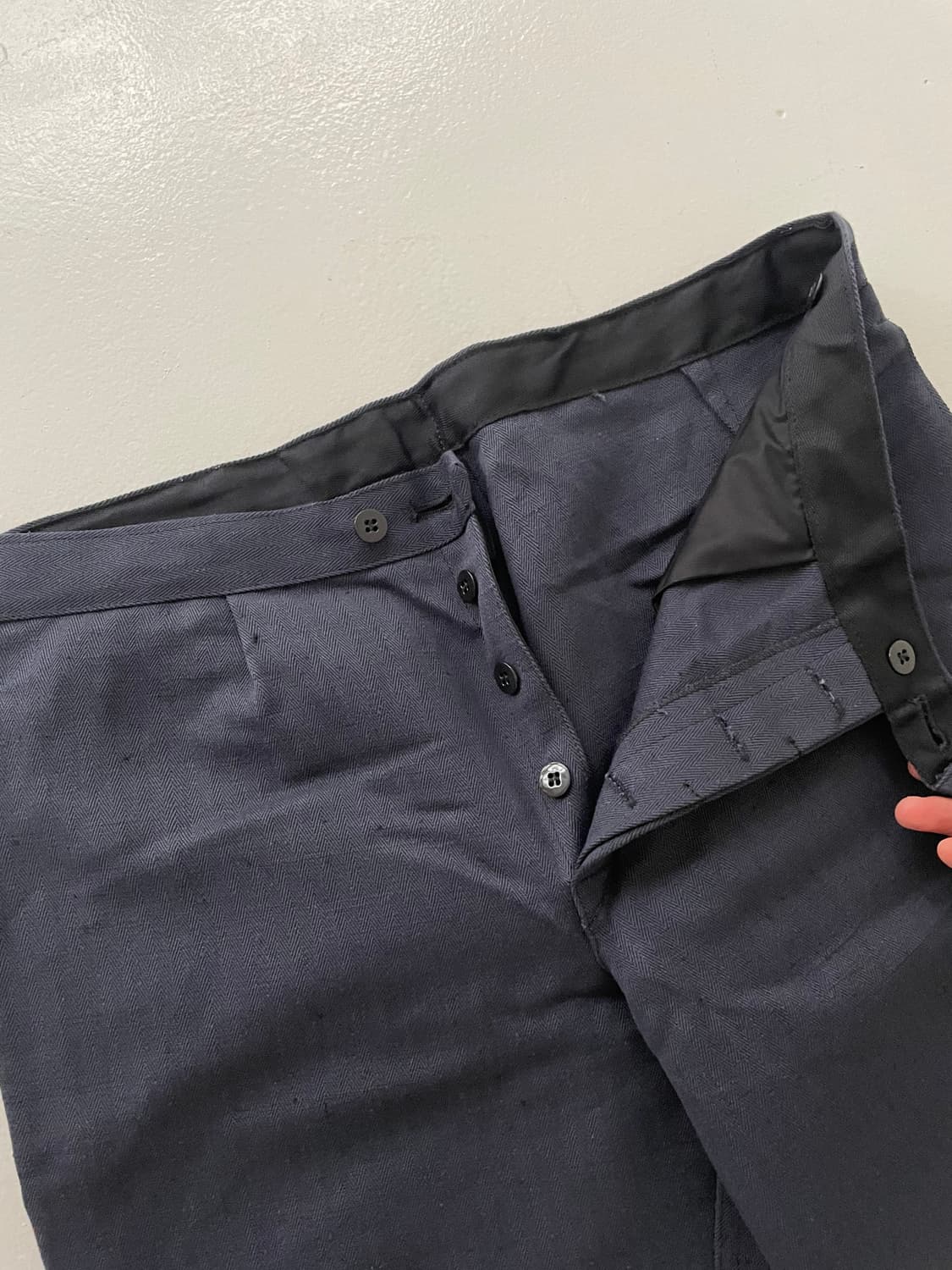 rare!! East German Navy HBT Work Pant. 상품이미지5