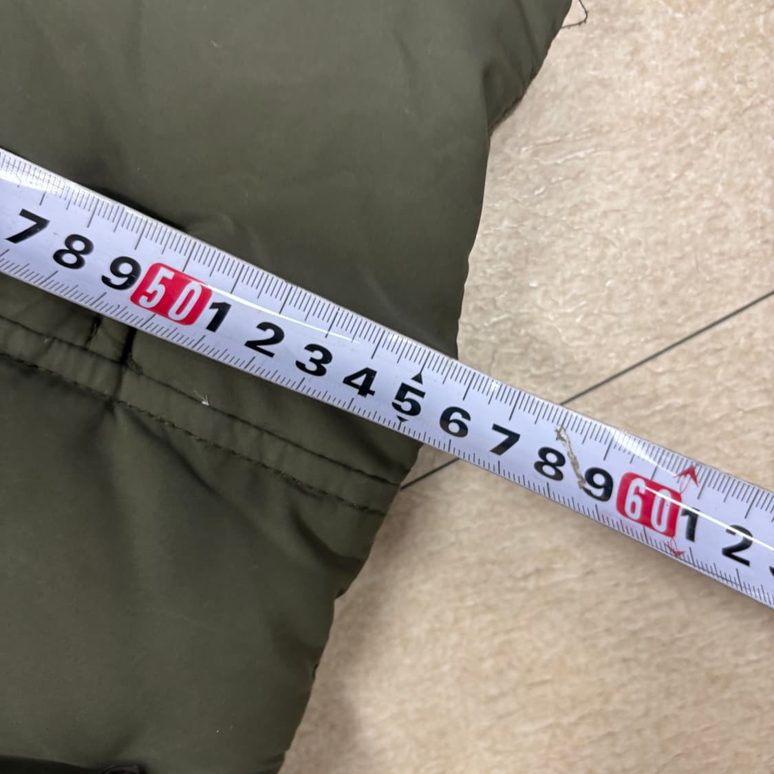 아베크롬비 카키 조끼 패딩 상품이미지4
