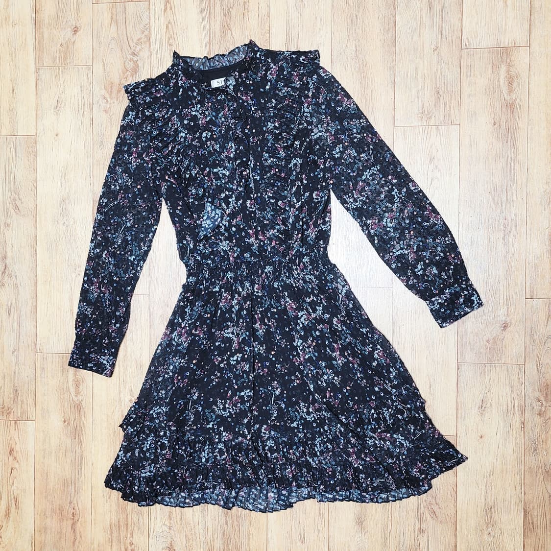 SJSJ 플리츠 블록 원피스 55 상품이미지4