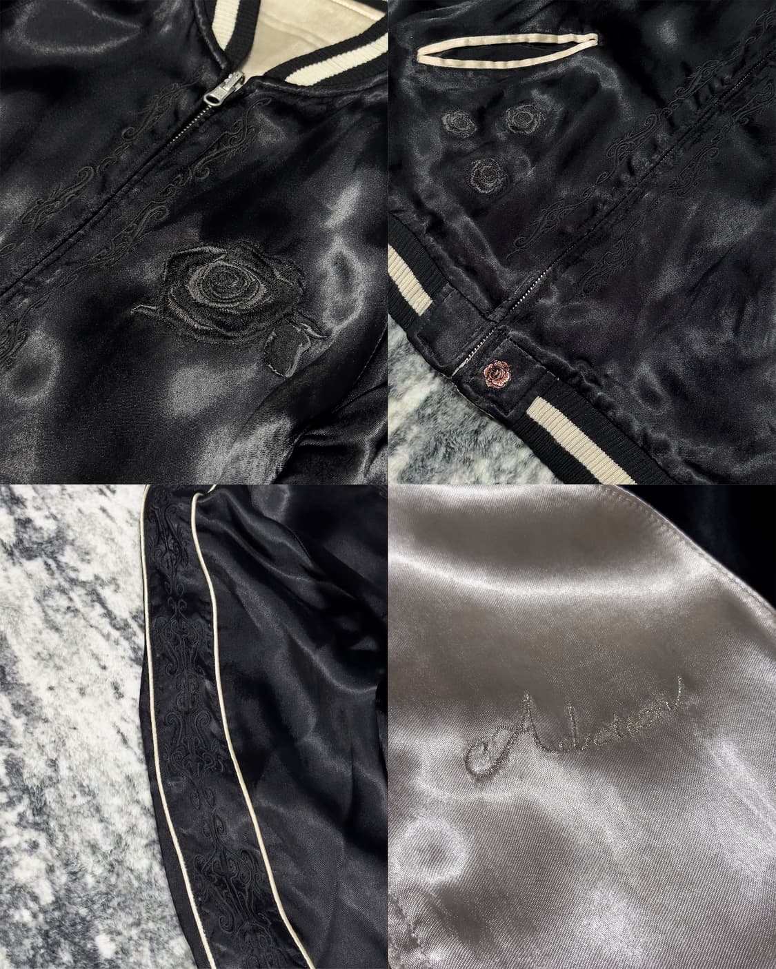 {Addiction} 00s Embroidery Rayon Skarjan 상품이미지9