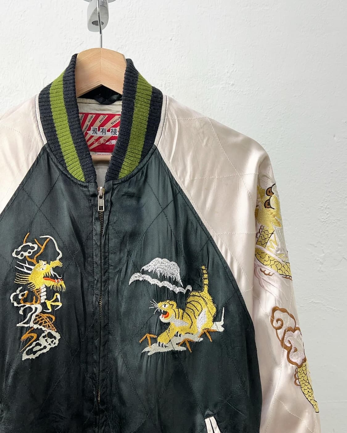 JPN VTG 용호상박 자수 스카쟌 상품이미지2