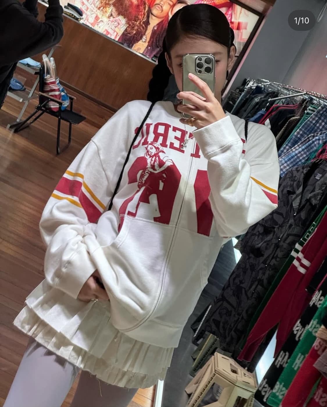 제니 착용) 히스테릭글래머 76 집업 상품이미지1