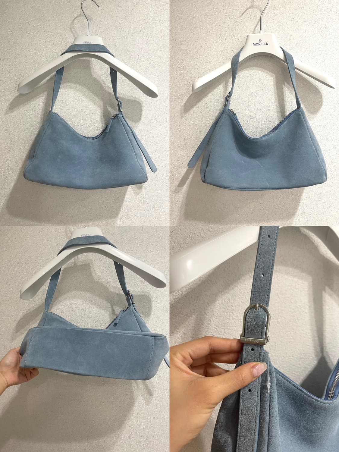 새상품) 르베인 리얼 스웨이드 노아 숄더백 (정가 248,000원)  상품이미지8