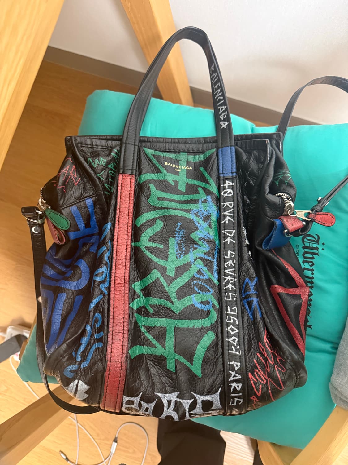 발렌시아가 그래피티 바자르 small토트백 balenciaga 상품이미지4