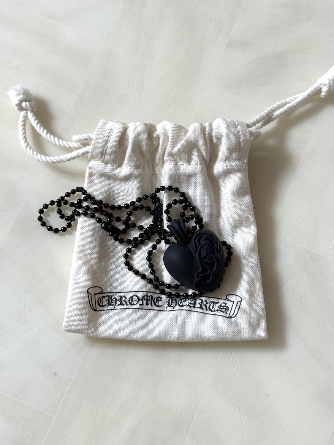 크롬하츠 실리크롬 하트 목걸이 상품이미지1