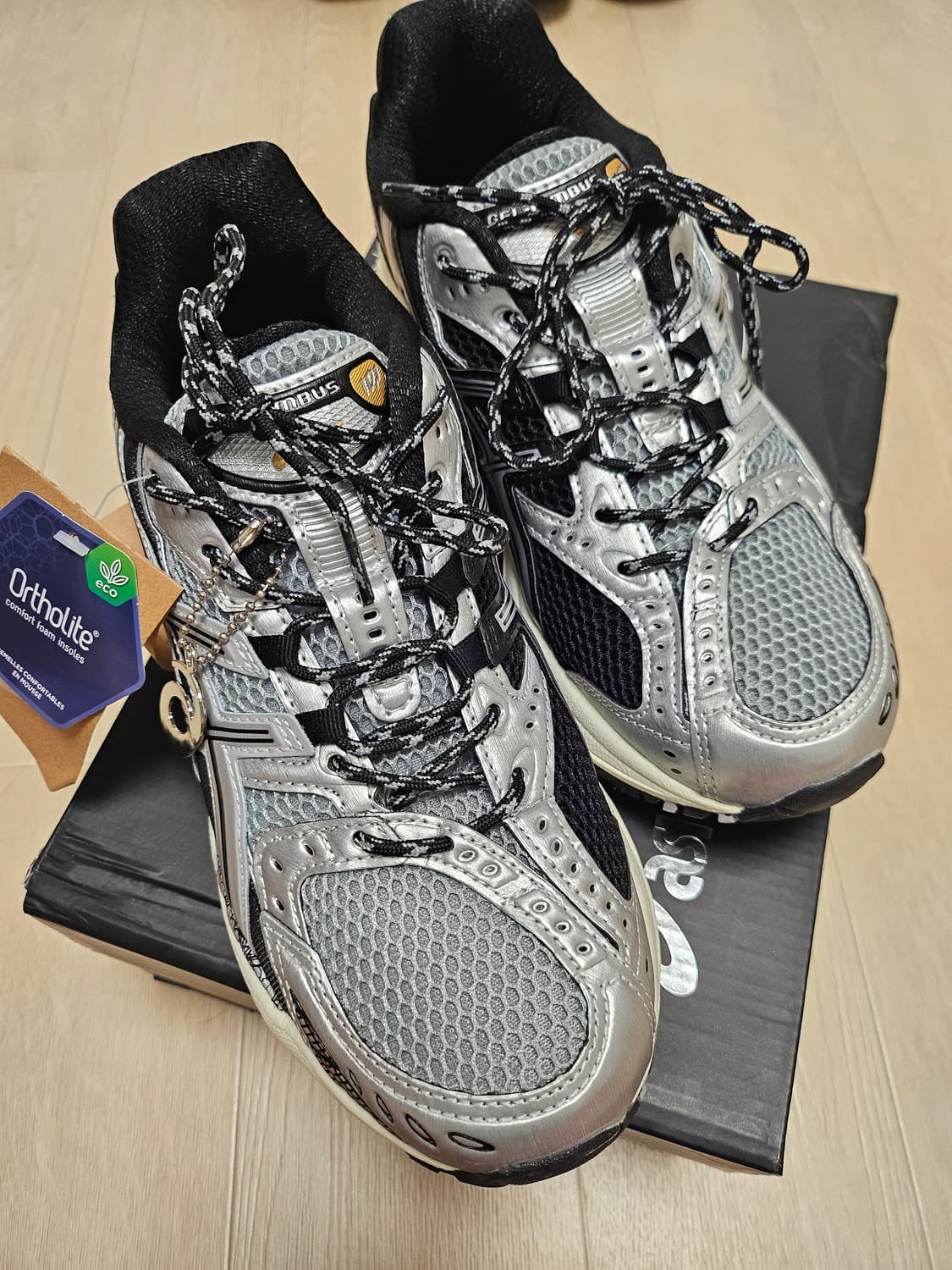 아식스 젤 님버스 10.1 피드몬트 그레이 퓨어 실버  265 상품이미지1