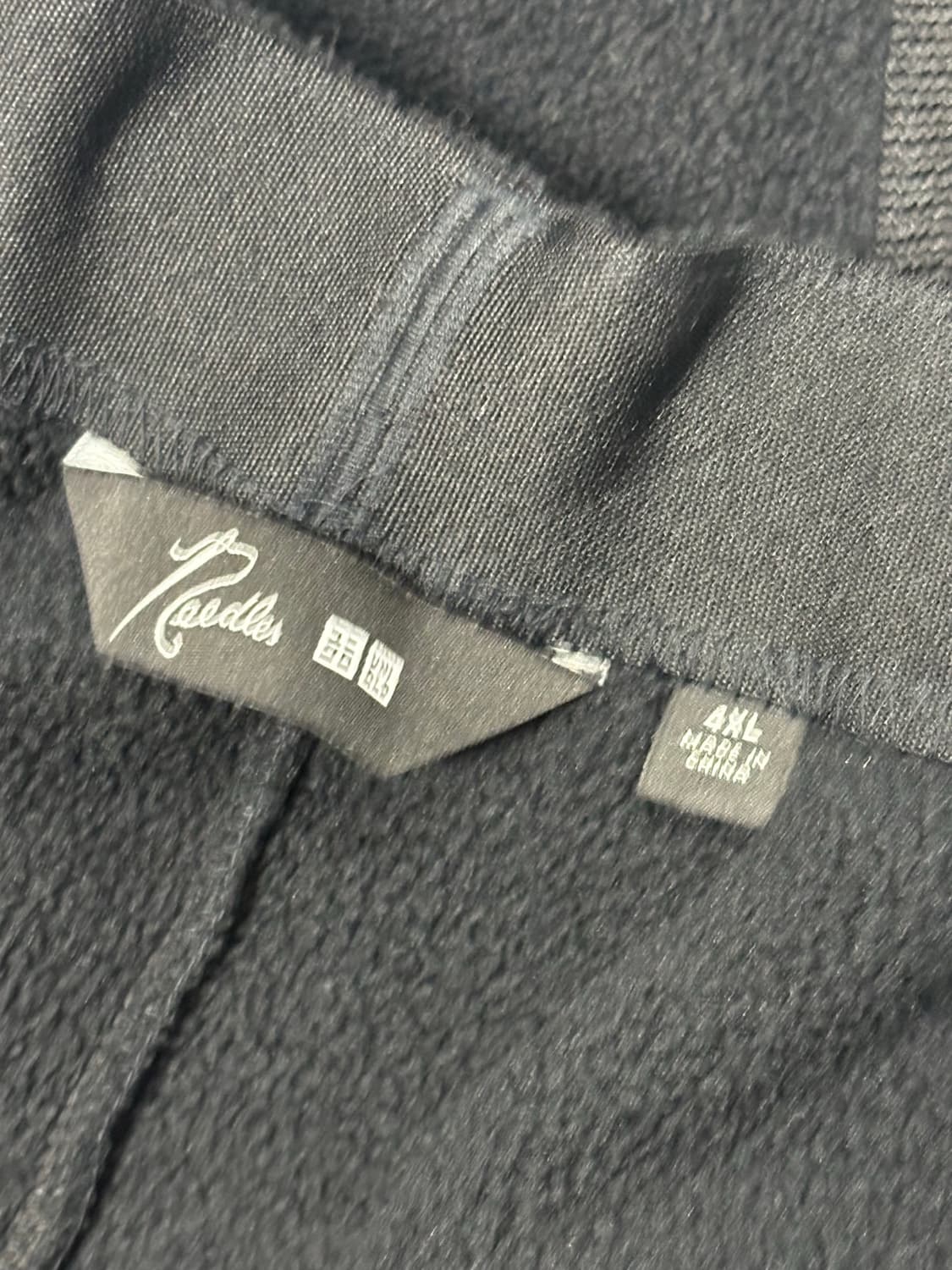 판매) 유니클로X니들스 후리스 와이드팬츠 (긴기장) 4XL 상품이미지2