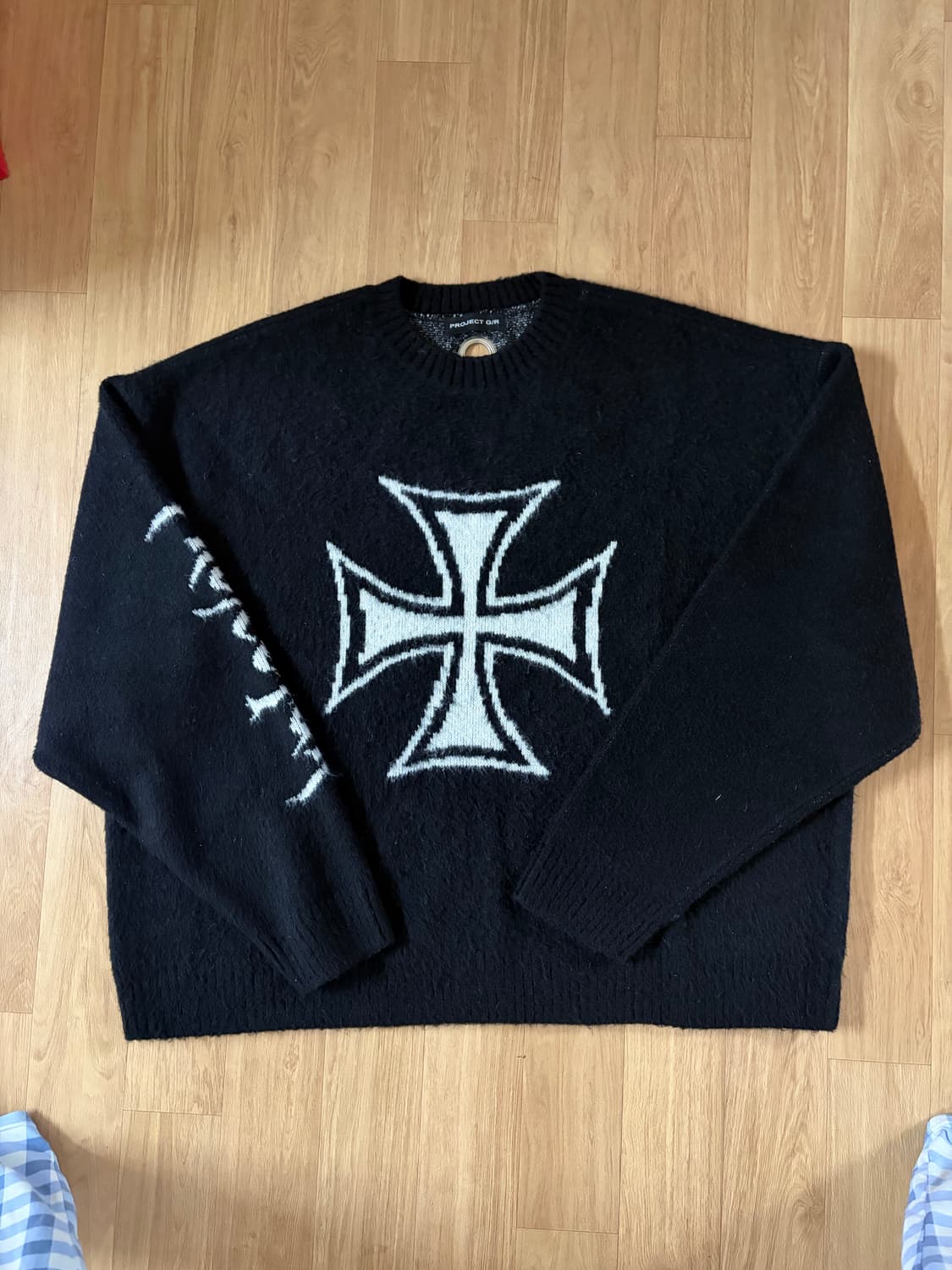 (2)프로젝트gr  모헤어 니트 상품이미지1