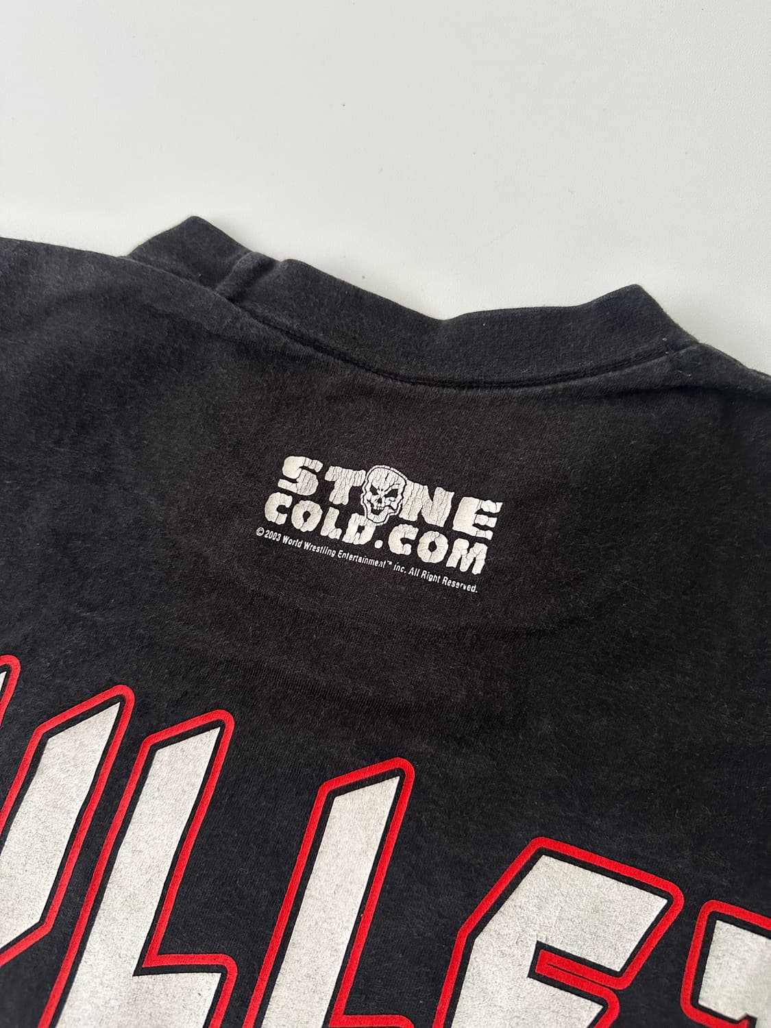 00’s Wwe Stone cold skull tee 상품이미지4