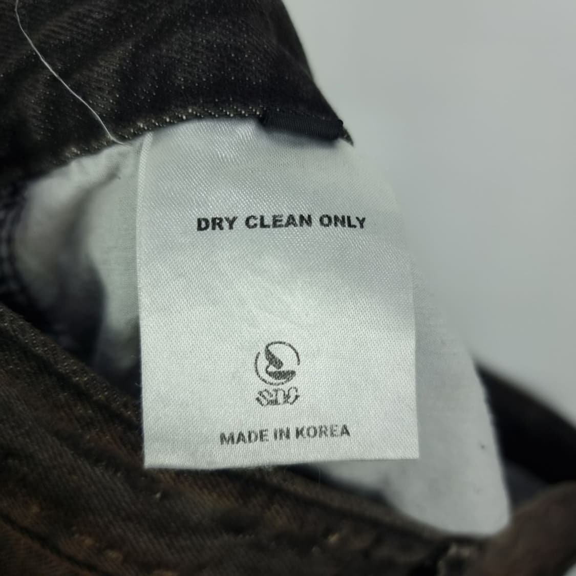 [선데이오프클럽] 23 F/W 오일 워시드 와이드 레그 데님 M20234 상품이미지10