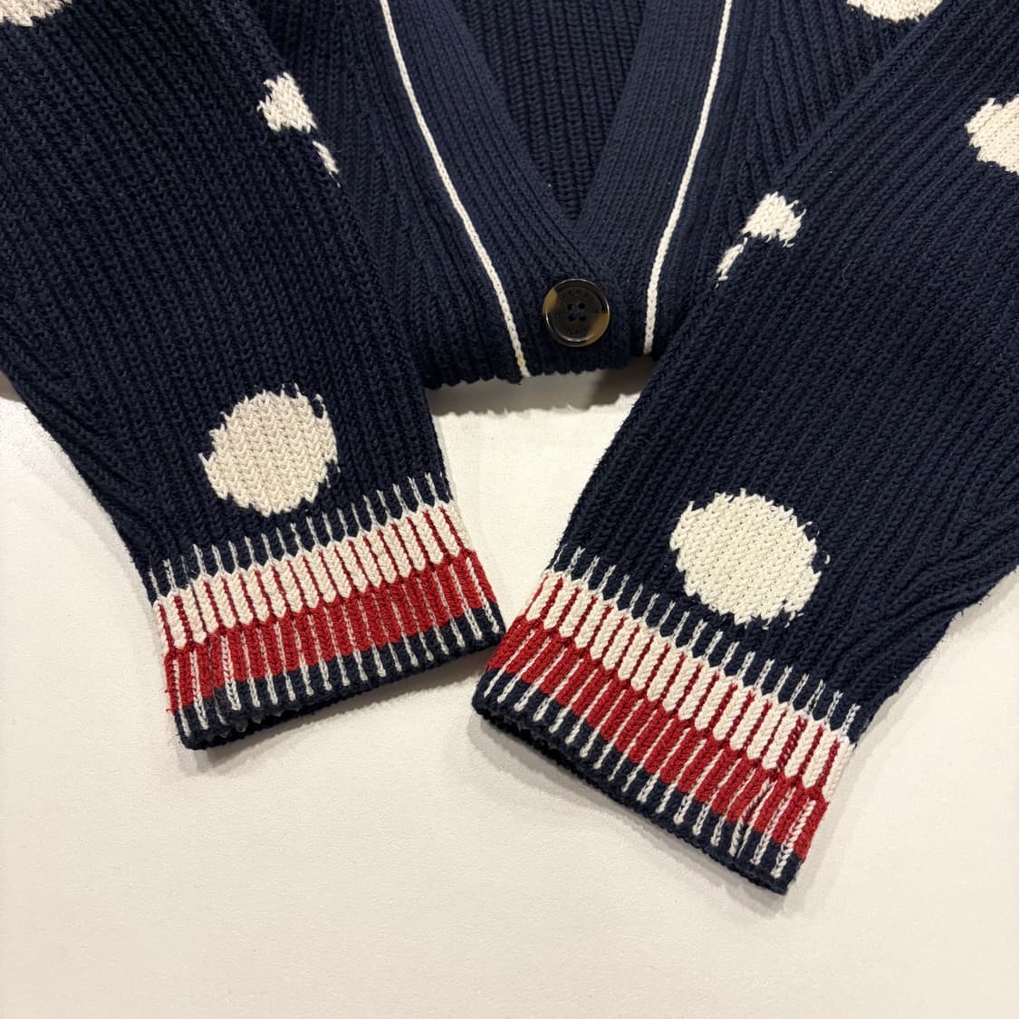 [S] 타미힐피거 x 디즈니 미키마우스 가디건 네이비 B691 상품이미지6