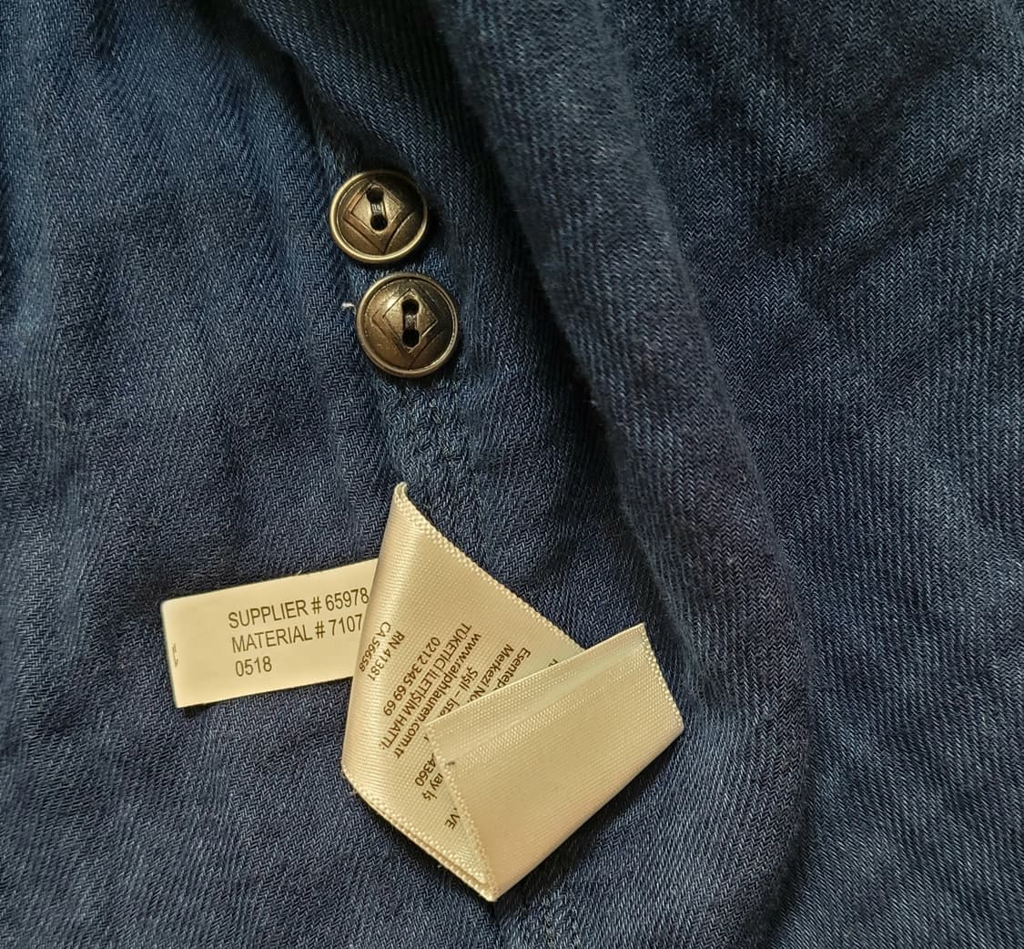 폴로 랄프로렌 남성용 인디고 체크 남방(L) 상품이미지9