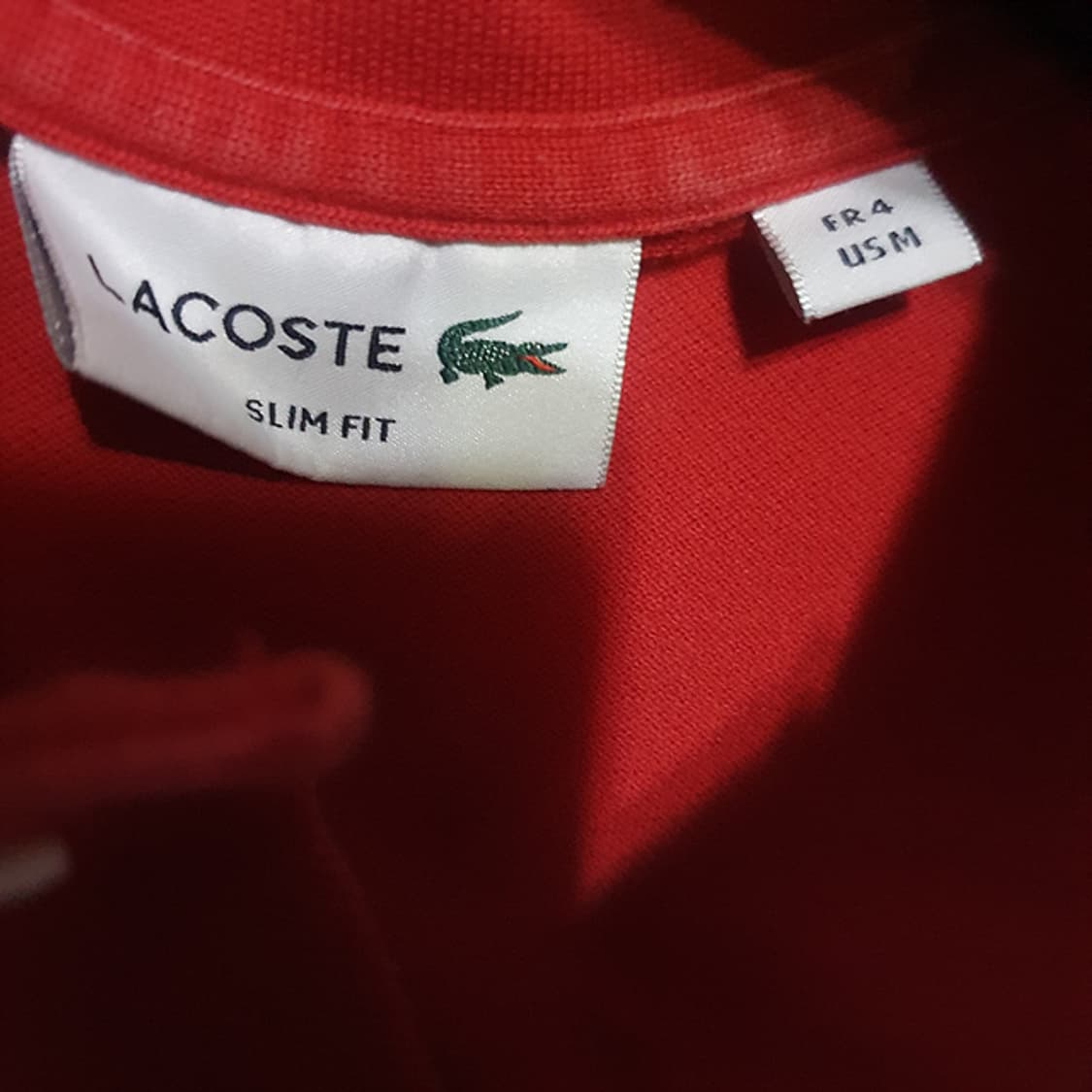 라코스테 슬림핏 반팔 카라티 100 상품이미지3