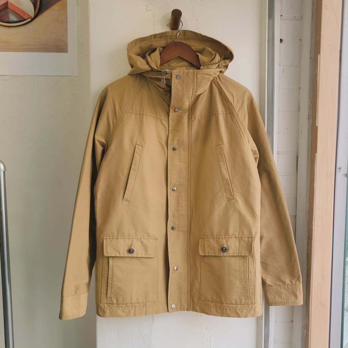 Male&co 머스터드베이지 윈드자켓 상품이미지1