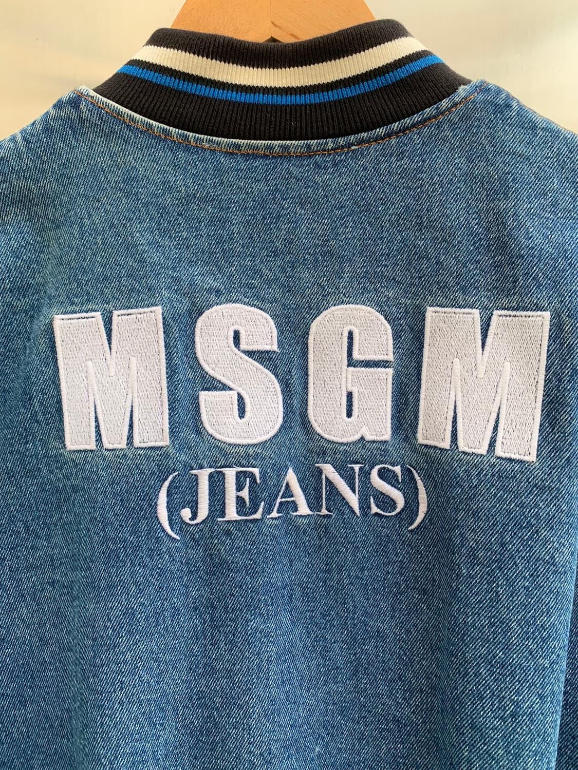 MSGM 데님 블루종 자켓 상품이미지7