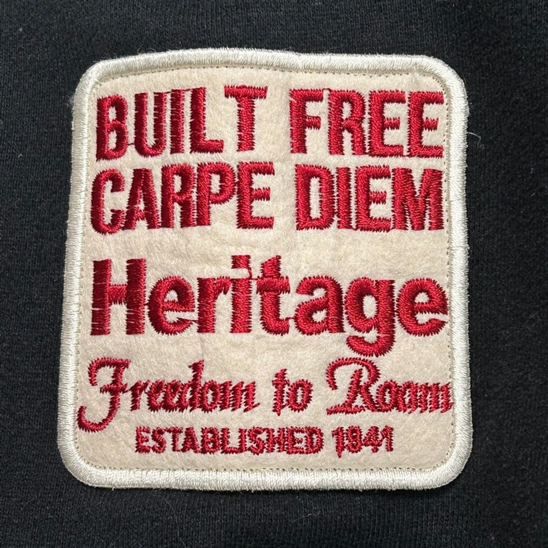 지프 패치 포켓 블랙 하프집업 후드티 95 M 상품이미지4