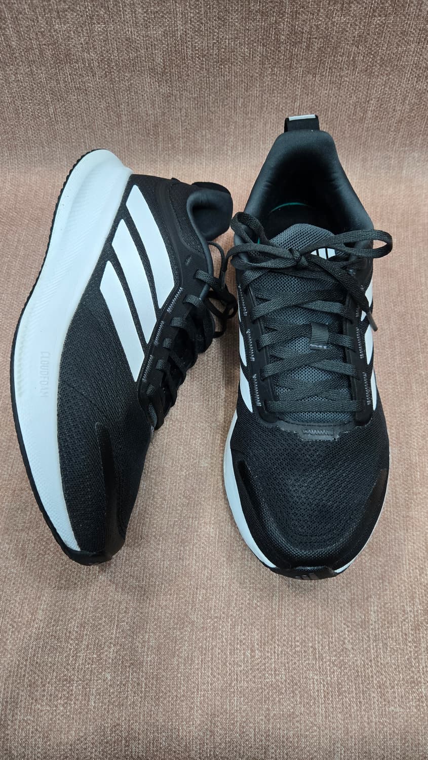 아디다스 260mm- 런팔콘 5 와이드 코어 블랙 클라우드  상품이미지1