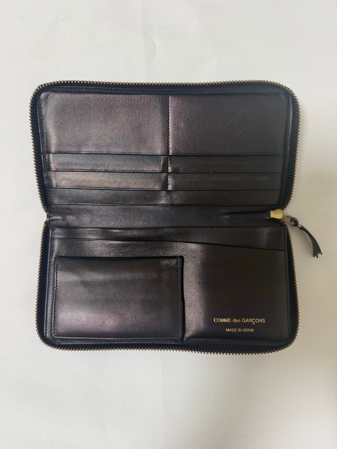 꼼데가르송 폴카도트 장지갑(블랙) 상품이미지4