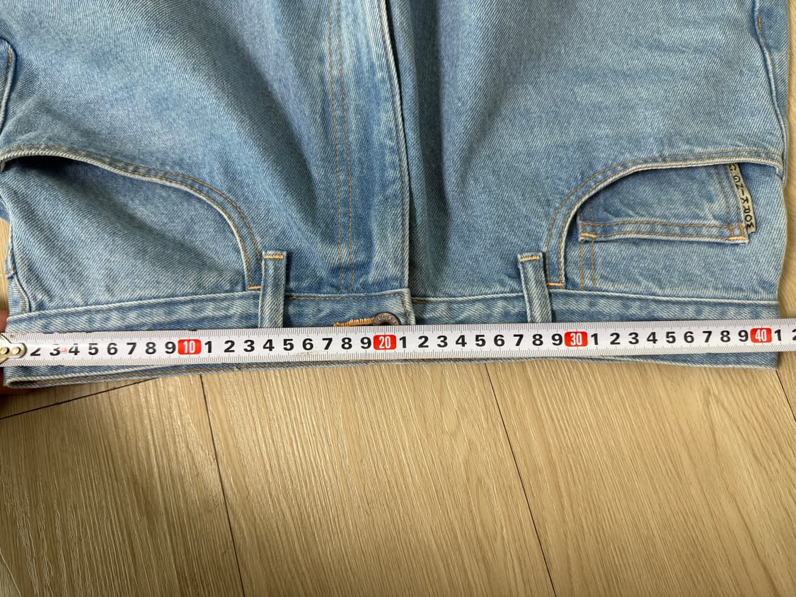 [32] 캐피탈 13온즈 데님 클럽 배기 5P 팬츠 프로세싱 상품이미지8