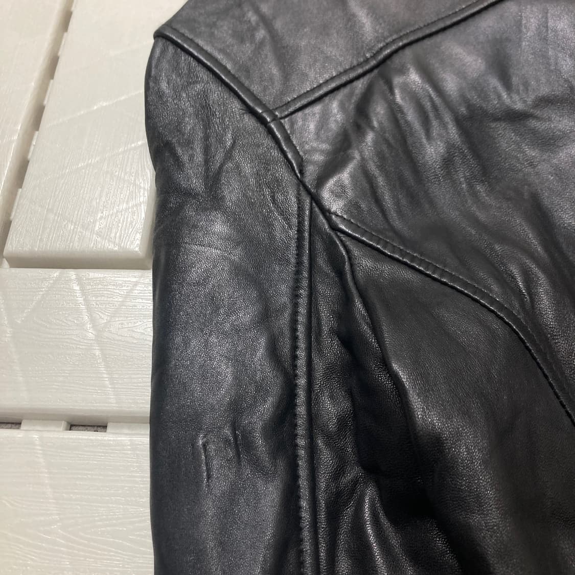 [L]비바스튜디오 리얼레더 자켓 0297 상품이미지5