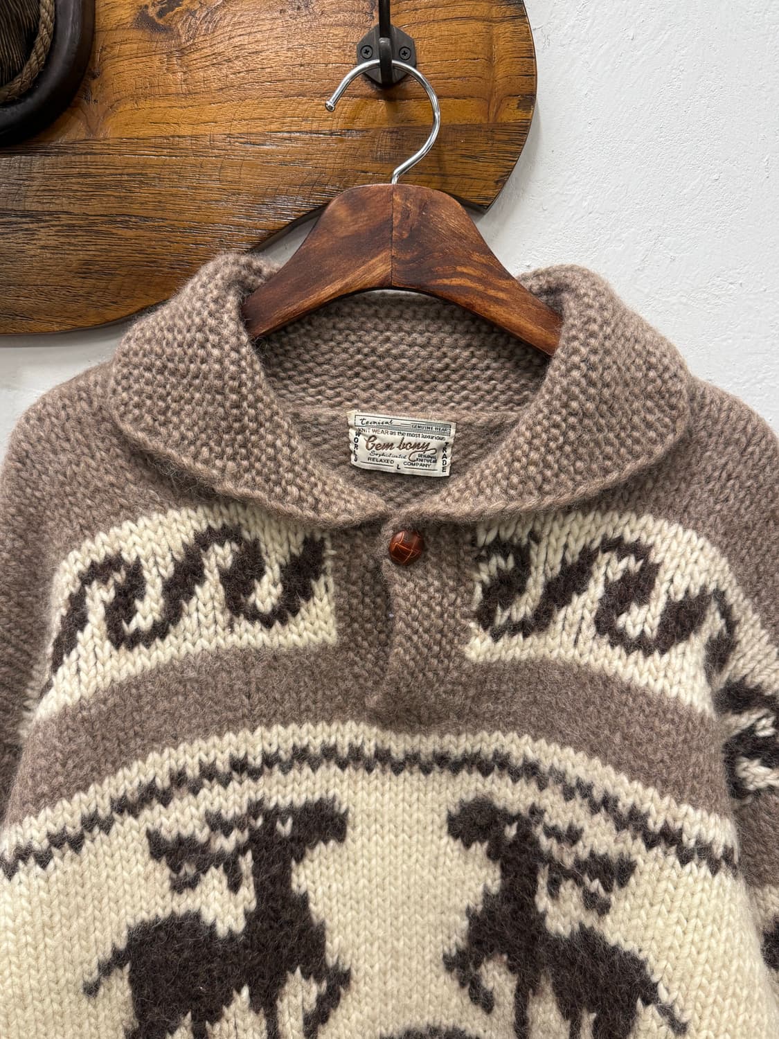 L) Cowichan Wool Sweater 상품이미지3