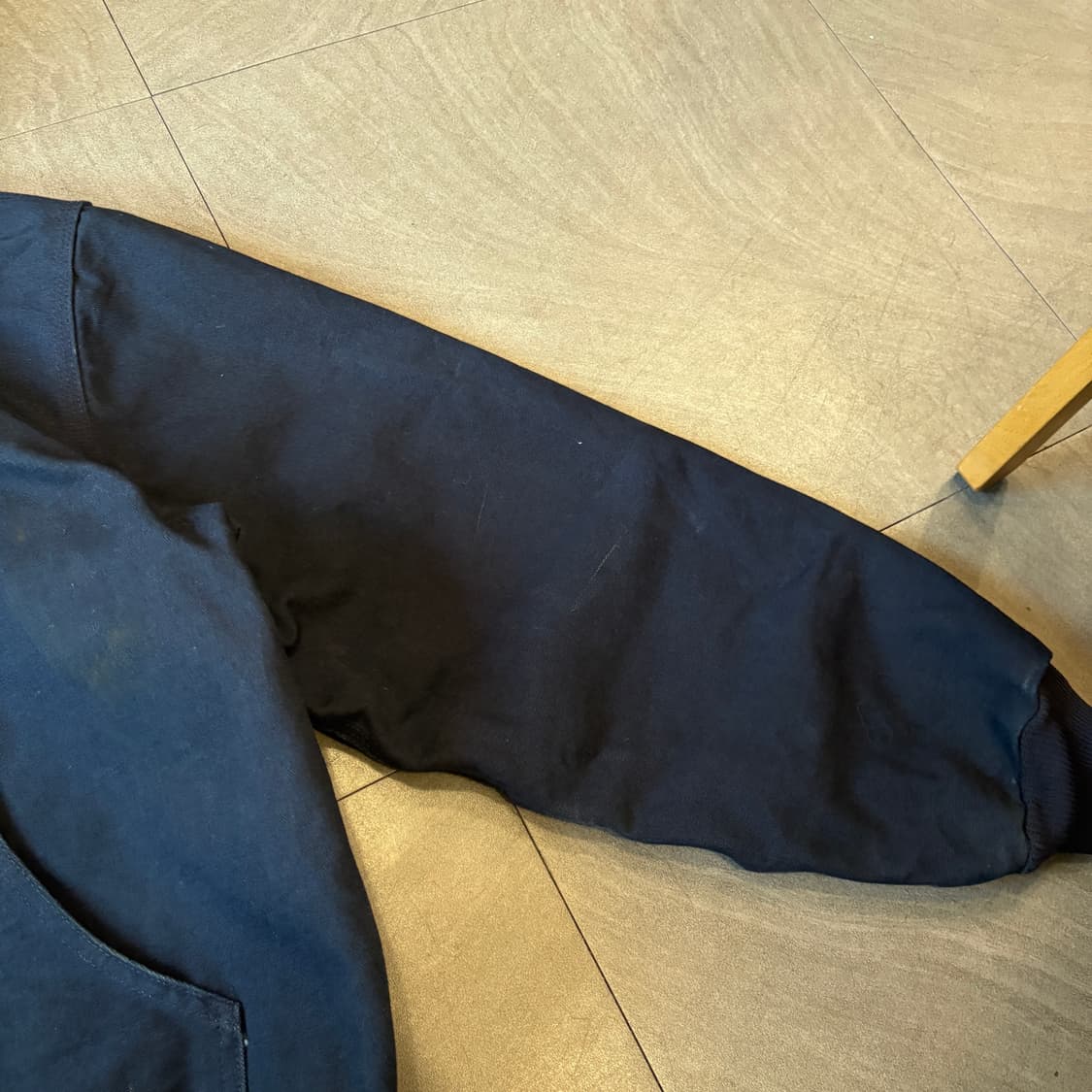 미국 생산 칼하트 j131 네이비 액티브 자켓  상품이미지7