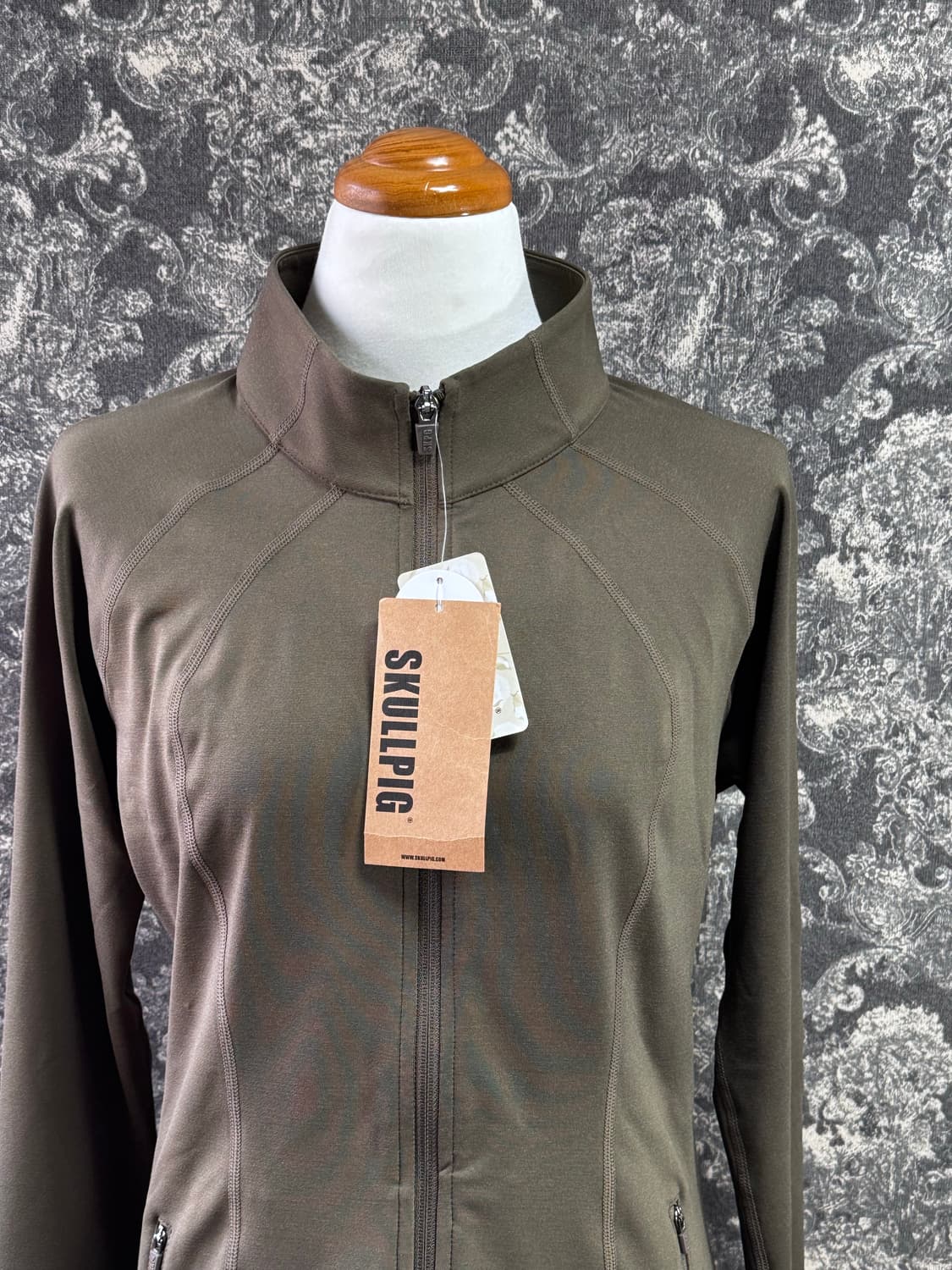 skullpig 스컬피그 핑거홀 슬림 집업 (새제품) 상품이미지2