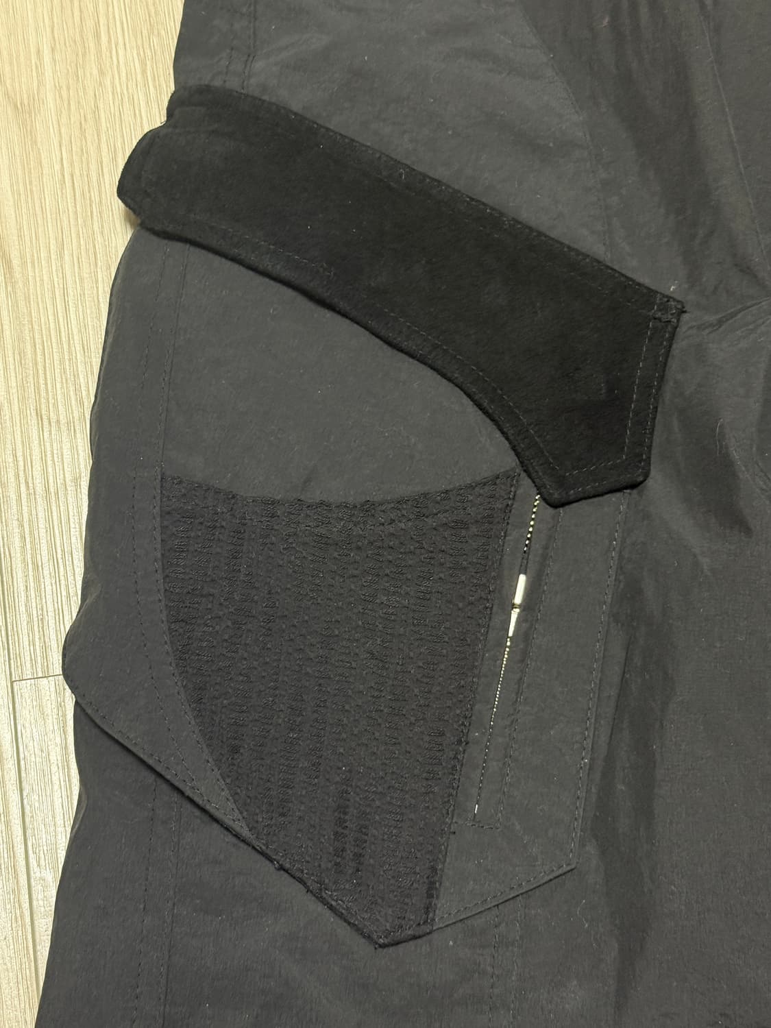 XLIM EP.7 04 TROUSERS MATTE BLACK 상품이미지3