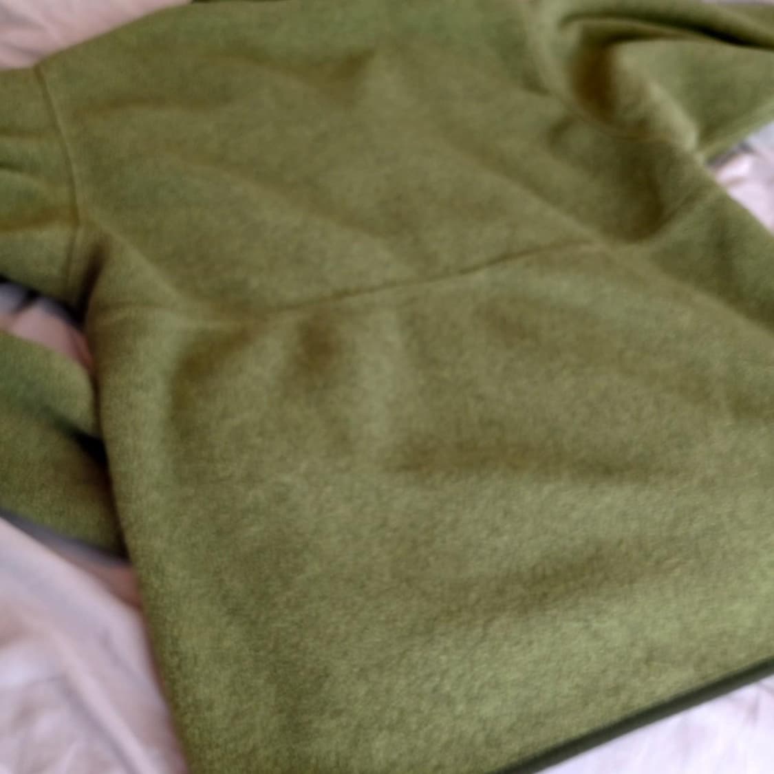 16FW 파타고니아 클래식 레트로 마스 스냅-티 플리스 하프집 올리브 상품이미지3