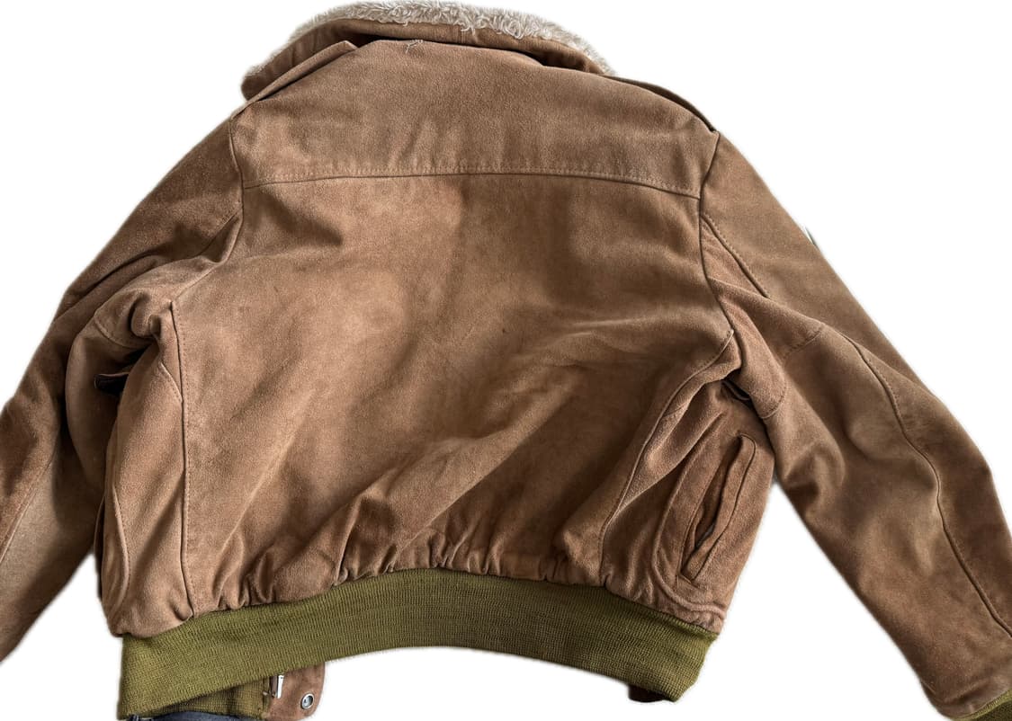 [황금 40사이즈] 80-90s 빈티지 Schott A-2 쉐르파 라이닝 상품이미지2