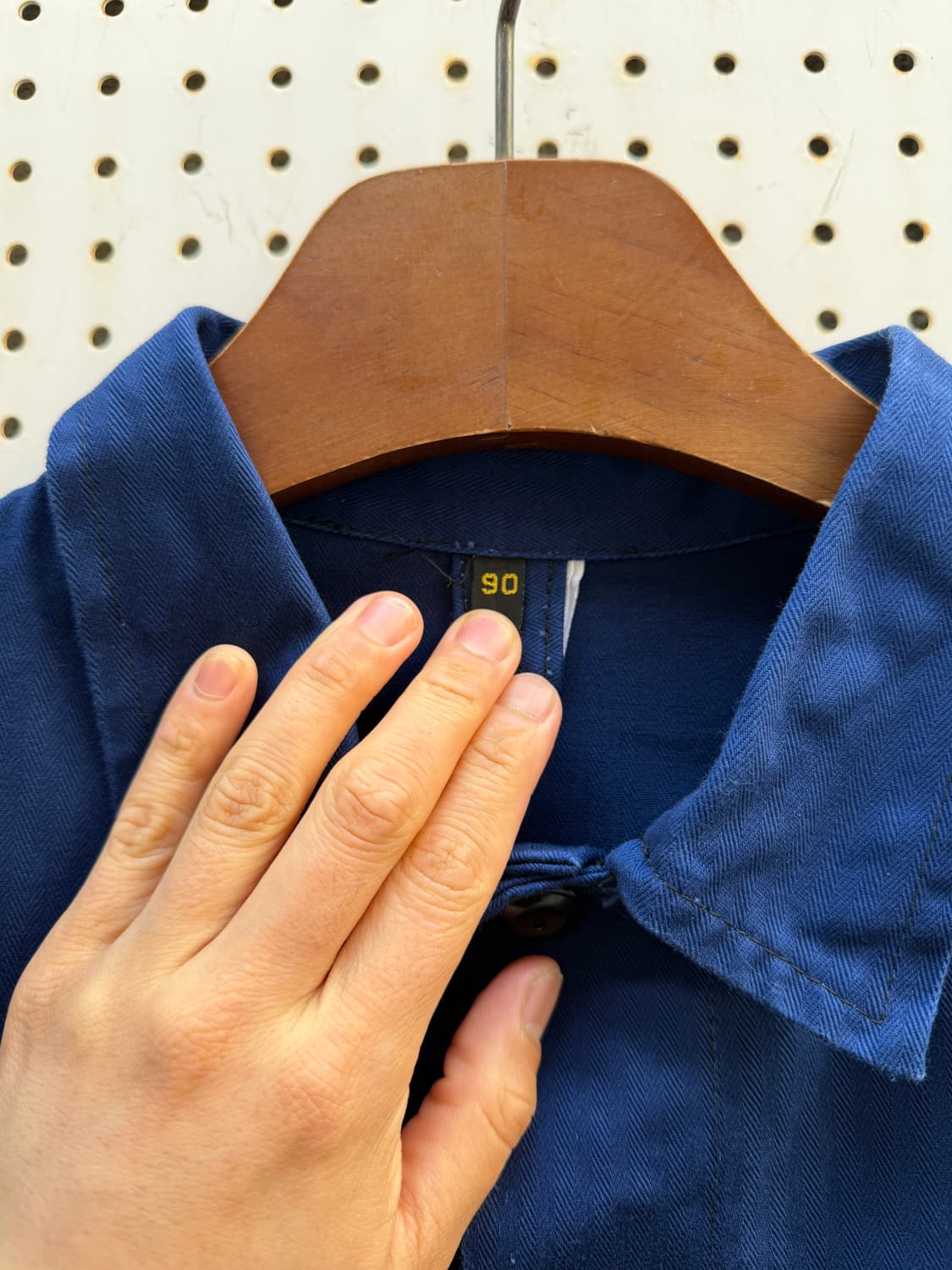 HBT NAVY PIONEER OLD EURO 헤링본트윌 프렌치워크자켓 상품이미지6