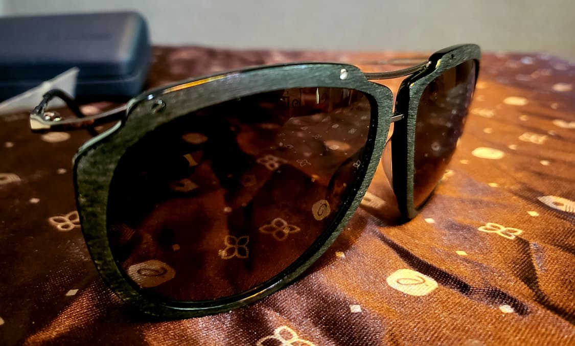 [미사용 새상품] Jil Sander-질샌더 블랙우드 선글라스 상품이미지2