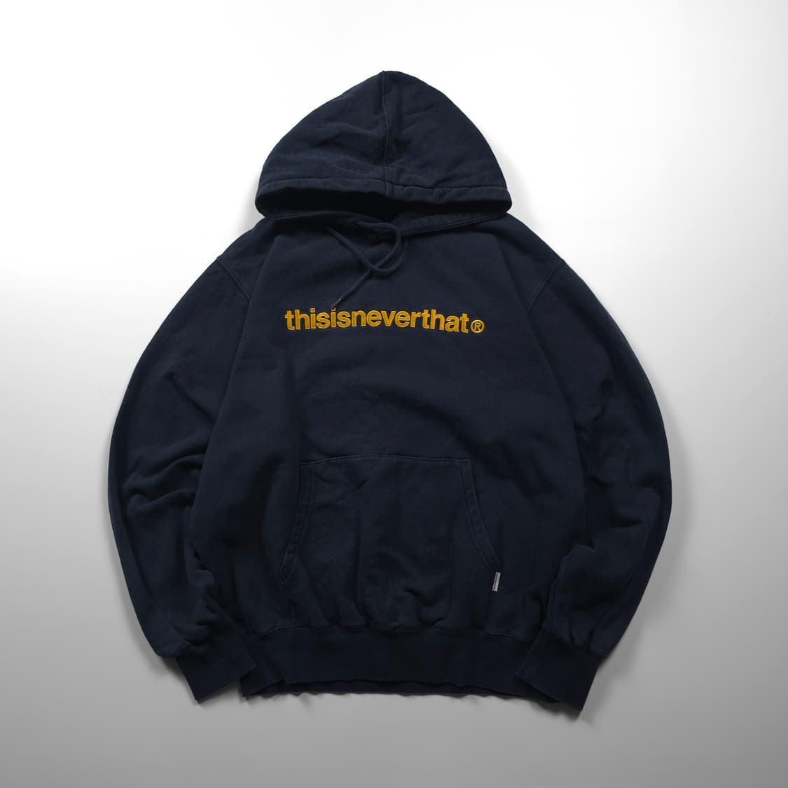 디스이즈네버댓 빅로고 박시핏 후드 티셔츠 (L) 상품이미지1