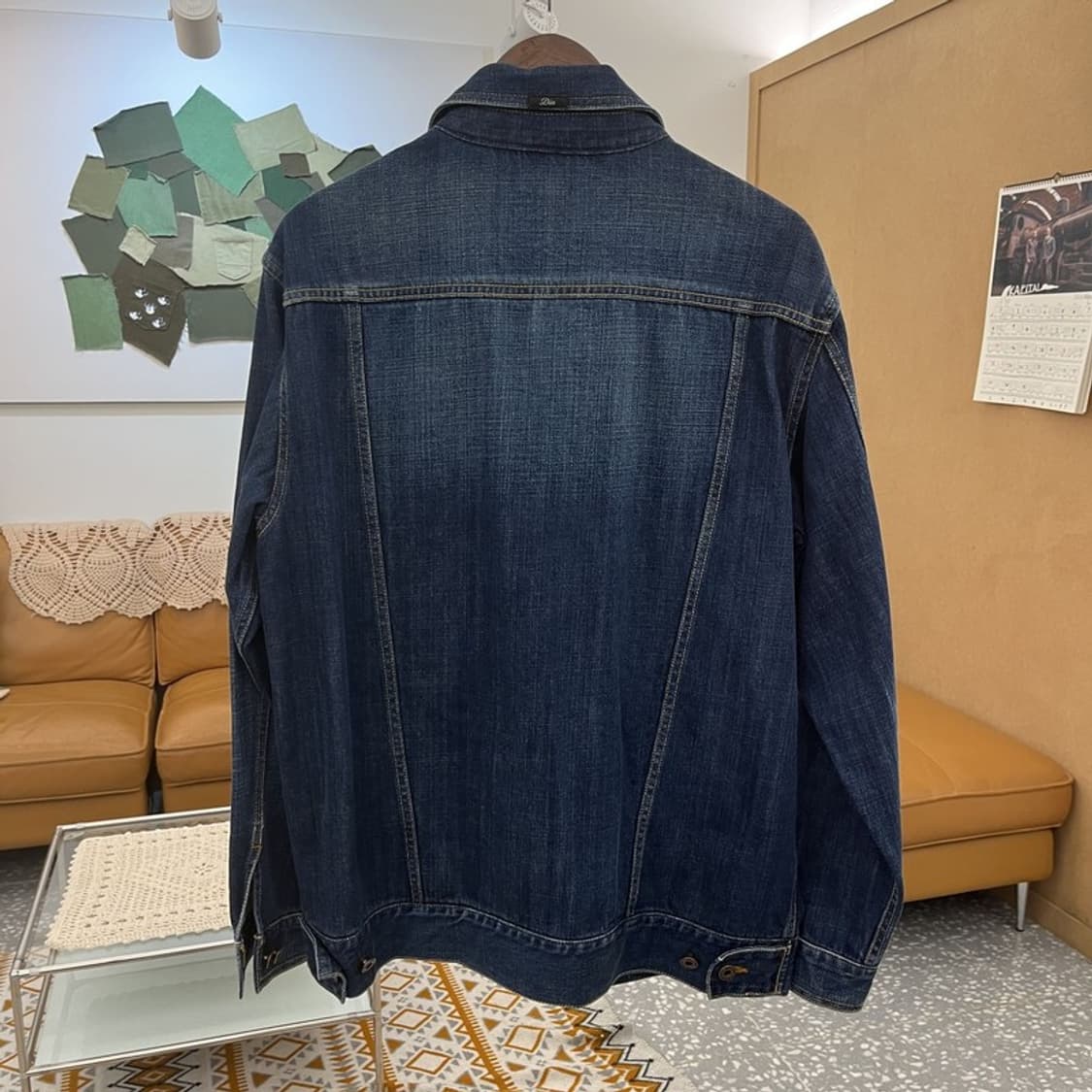 마자플라바 올드스쿨 빈티지 오버핏 데님 자켓 100 C10710 상품이미지4