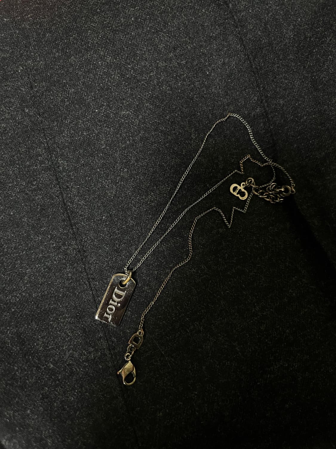 급처) 디올 흑장 블랙목걸이 상품이미지1