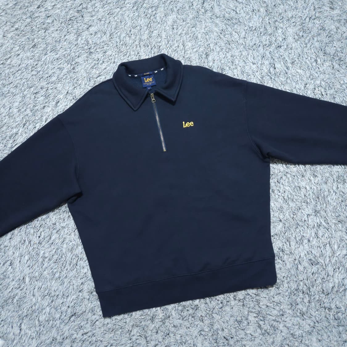 Lee) M 남자 반집업카라티 하프집업맨투맨 / 왕눈이샵 상품이미지2