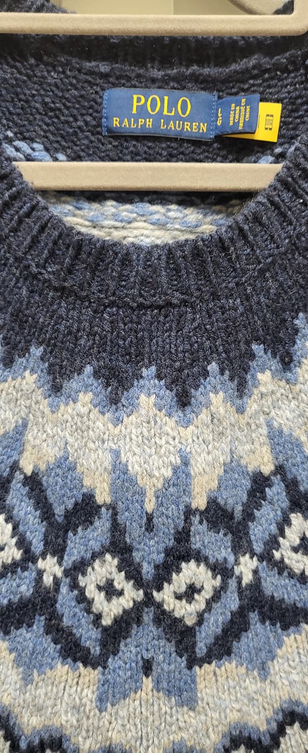 폴로랄프로렌 남성 페어아일 울 니트스웨터 상품이미지3