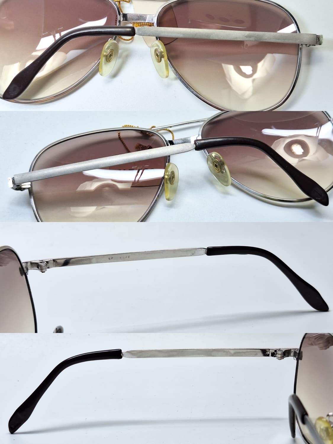 80s 일본제 빈티지 데드스톡 미사용/GP 4602 투브릿지 선글라스 상품이미지6