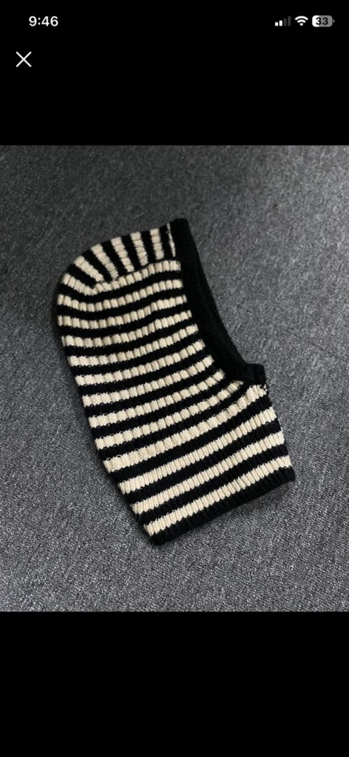 파티멘토  바라클라바 앞 부분 지퍼O (상태S급) 상품이미지1