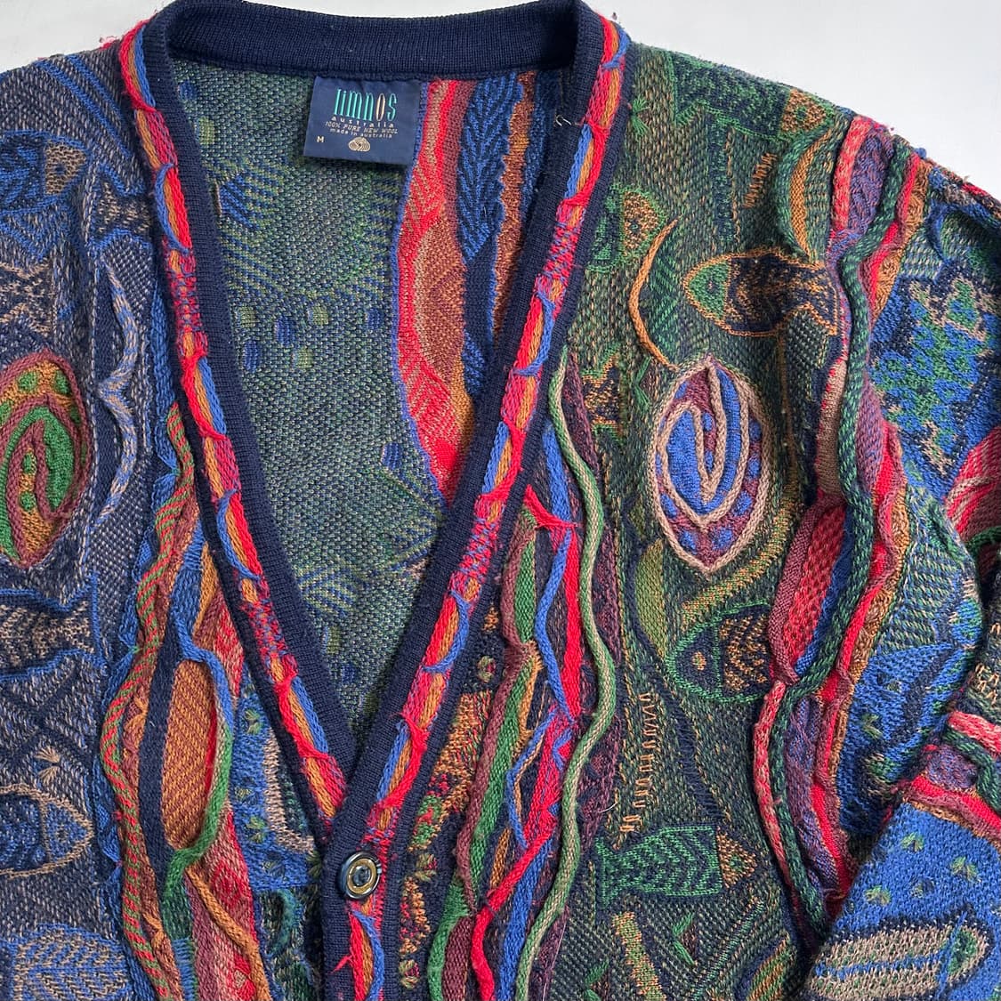 림노스 케이블 니트 가디건 상품이미지3