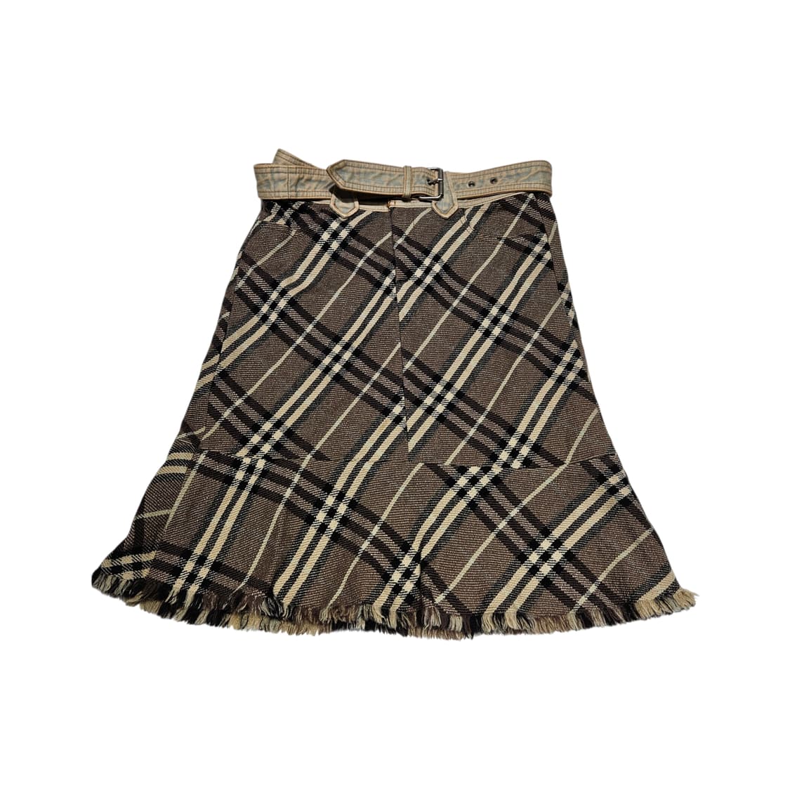 버버리 체크 스커트[38] 상품이미지1