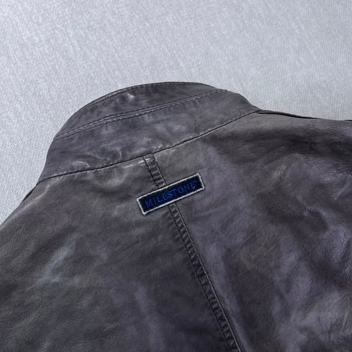 100 마일스톤 램스킨 라이더 가죽 자켓 상품이미지8