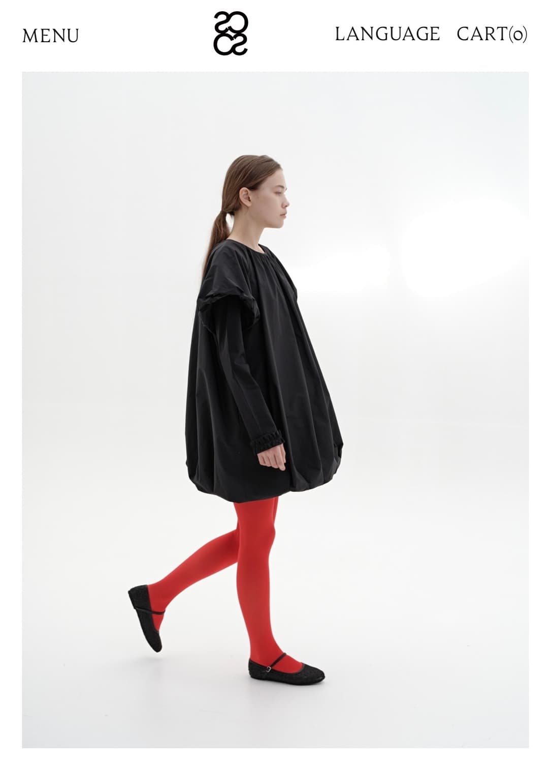 코스모스 볼륨 미니 드레스 상품이미지3