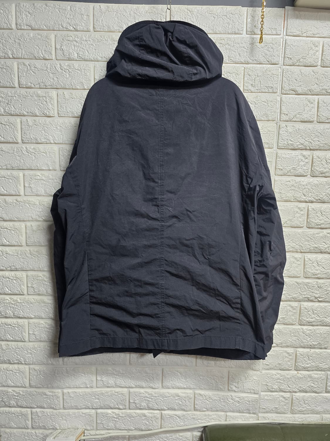 C.P.컴퍼니 고글 후드 자켓 블랙 L 상품이미지2